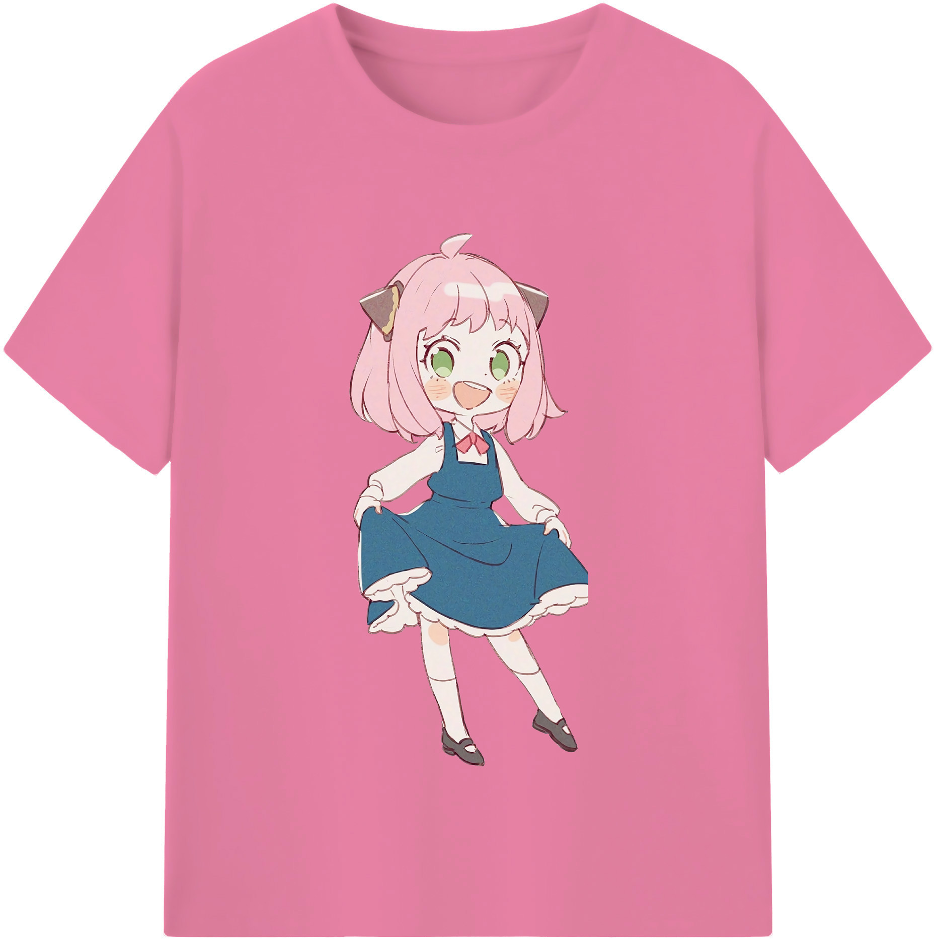（画像用） SPY×FAMILY间谍家家酒 綿100％半袖Tシャツ（フロントプリント）